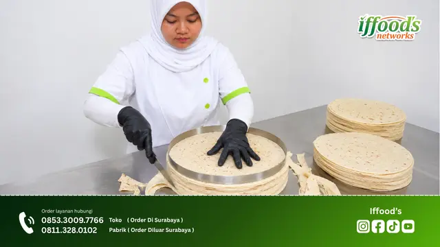 Proses produksi kulit kebab berkualitas dengan harga kulit kebab grosir yang kompetitif